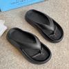 Flip-flops women's summer new beach pinch slippers women's heightening non-slip outer wear seaside