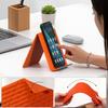 Portable Foldable Silicone Phone Holder Flexible Silicone Aluminum Phone Stand for Phone iPad Tablet PC Holders