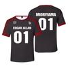 New Hockey Jersey Cosplay Moriyama Knox T-shirt 3d For Men/women Clothes Kids Tops Clothing Fashion Sport Quick-dry Tshirt
