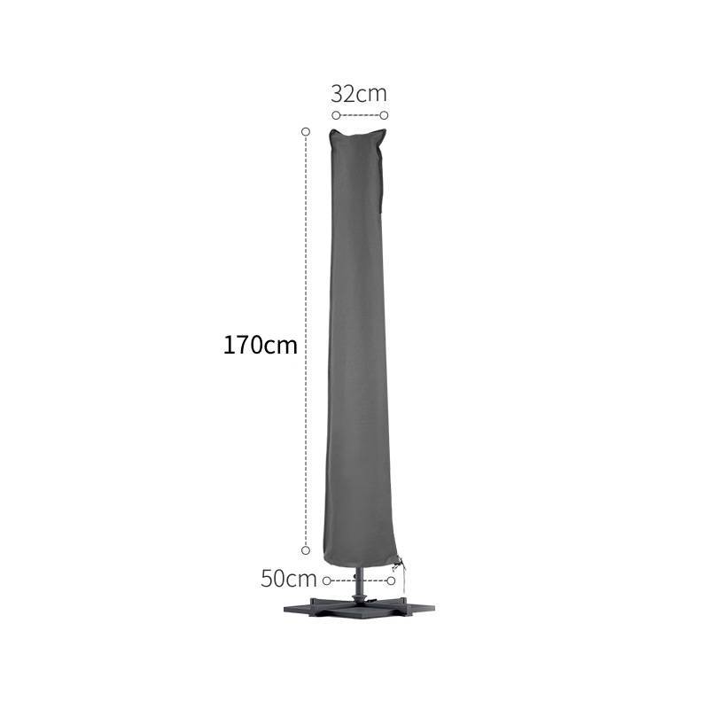 Outdoor Umbrella Cover With Oxford Fabric Dustproof Water Resistant For Garden Patio Protection