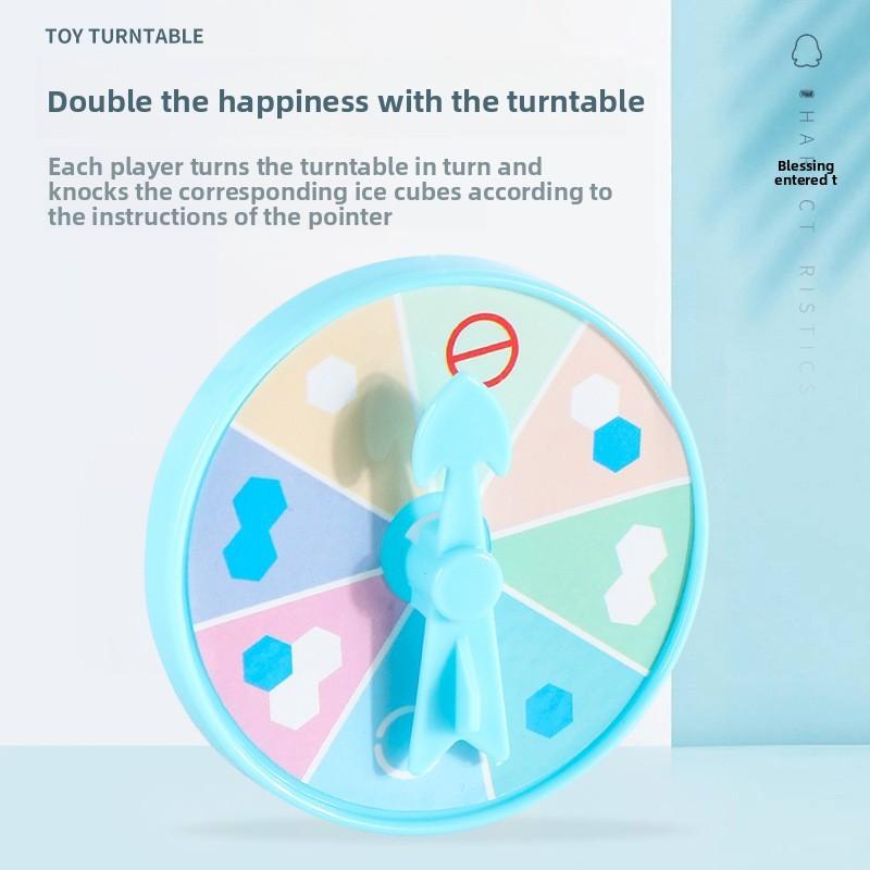 Penguin Ice Breaking Parent Child Interactive Toy With Plastic Blocks For Brain Development