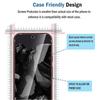 3Pcs Tempered Glass for IPhone 17 16 Pro Max Plus 17Air Screen Protector for iPhone 17Pro 16Pro HD Clear Protective Glass Film