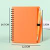 Stylish Spiral Notebook with Pen Holder for School, Training, Corporate Promotions & Custom Work Logs