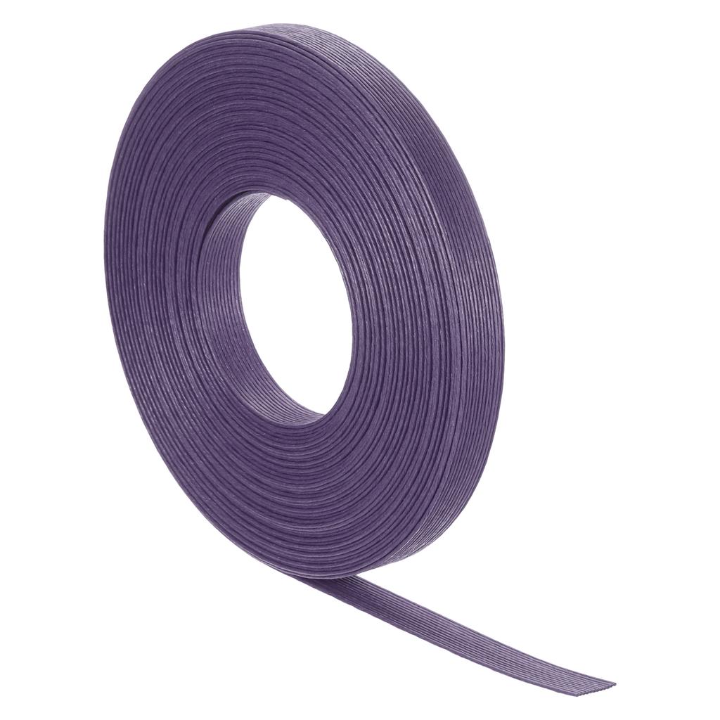 Papierrattan-Webrohr 12-fädig Papierrattan-Geflecht Korbgeflecht-Zubehör für DIY Heimküchenkorb-Bastelarbeiten 16,4 Yards x 0,6"