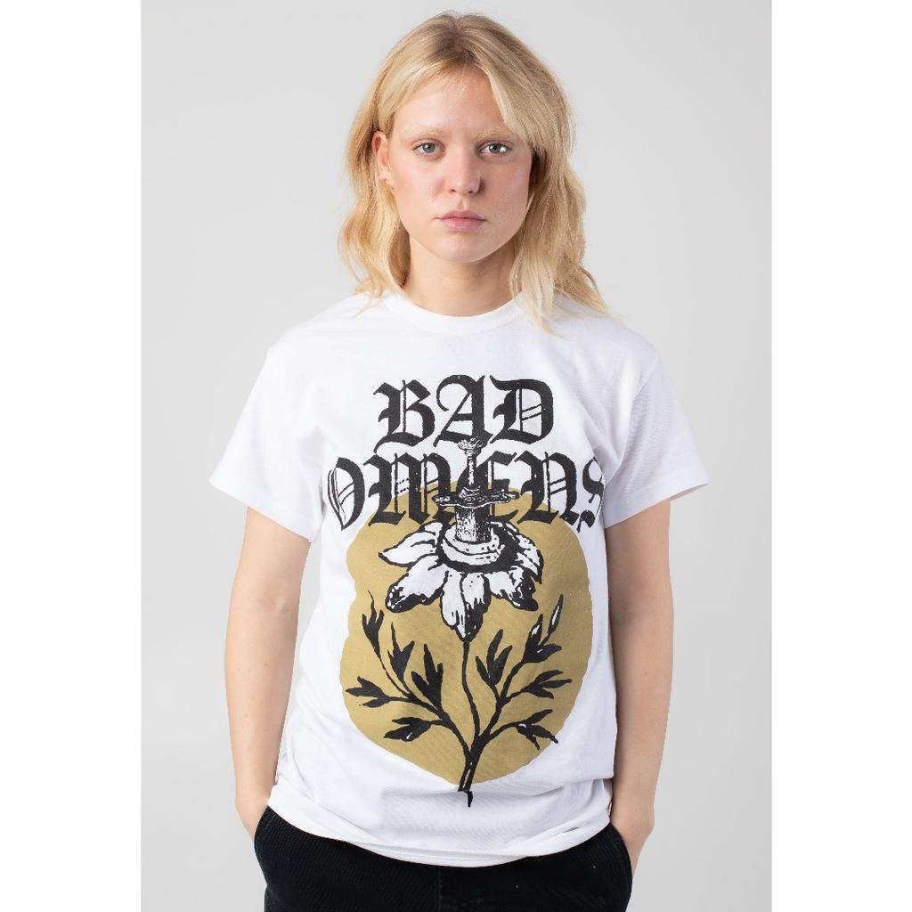 American Heavy Metal Band Bad Omens Graphic T-shirt Men Women Oversized Cotton Streetwear Short Sleeve Soft Female Male Clothing