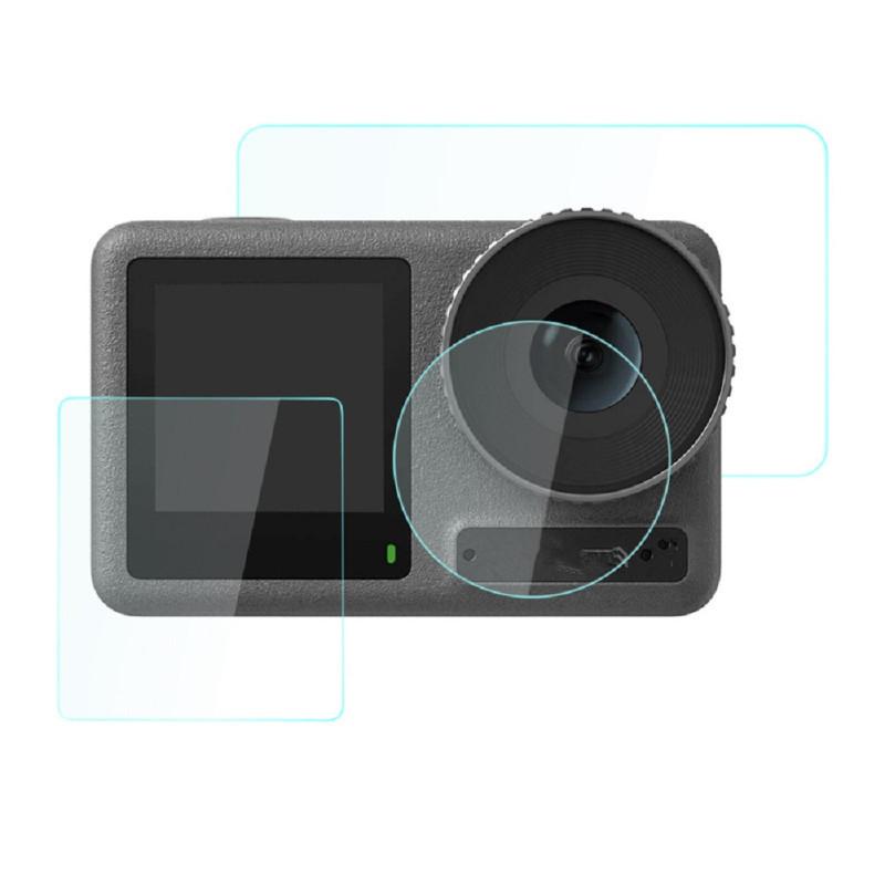 Tempered Glass Screen Protector Scratch-resistant Protective Film Compatible For Dji Osmo Action 3