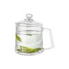 Glass Tea Mug with Lid and Handle (2-Pack, 350ml)
