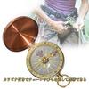 Hyack Portable Copper Compass with Cover for Outdoor and Camping Activities, Hiking,