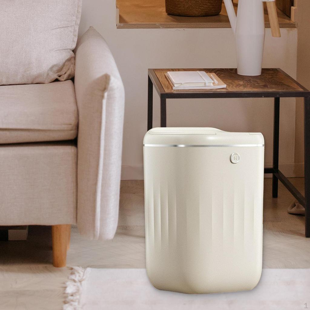 Automatic Garbage Can Touchless Container Bin Quiet with Lids Waterproof Bedroom
