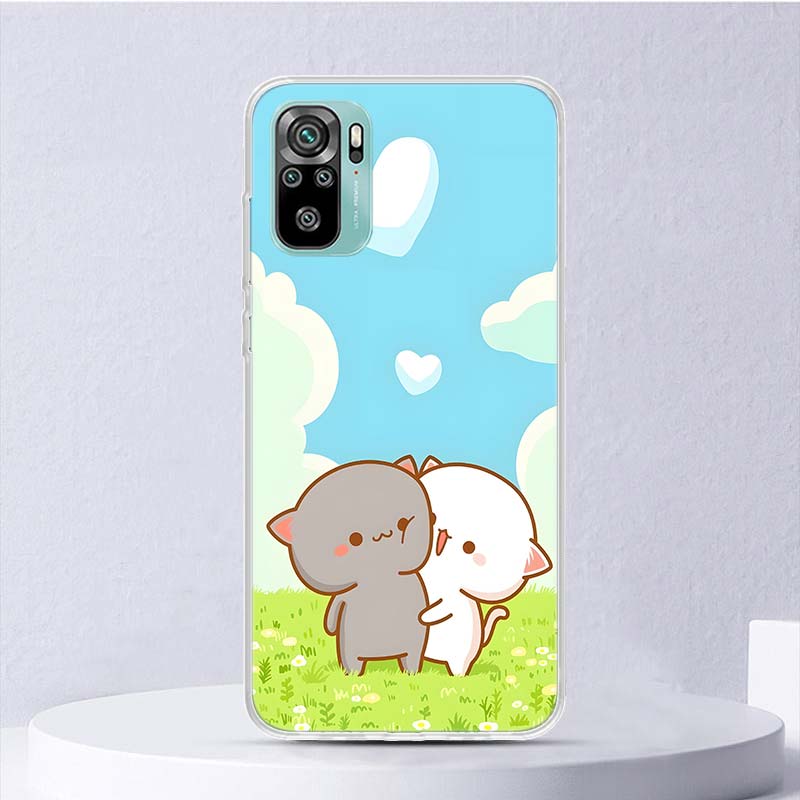 

Cute Peach Goma Cat Soft Case For Xiaomi Redmi 14C 13C 13 12C 12 10C 10 9A 9C 9T 9 Phone Cover 8 8A 7 7A 6 6A K80 K70 K60 K40 K2 Redmi 7