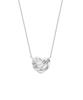 Stonehenge Silver Heart Necklace Sc26A37T