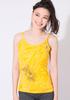 Yoga Size M [Lupa] Camisole/Patterned Wear/Sunflower (Yellow)