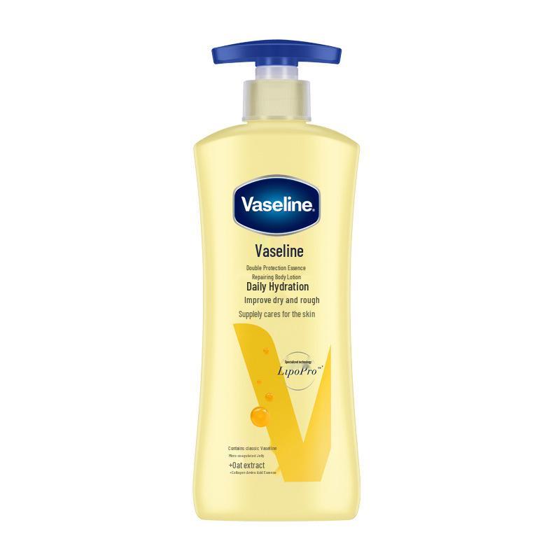 Vaseline Intensive Care Nawilżający balsam do ciała dla skóry wrażliwej z niacynamidem, rozjaśniający, 200g/400g