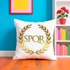 SsPQR Fashion Pillow Case Pillow Case Plush Fabric Soft Double Sided Print Home Sofa High Quality Cushion