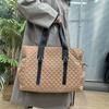 Women's Large Capacity Carry-on Travel Bag Fashionable Diamond One-shoulder Fitness Luggage Bag