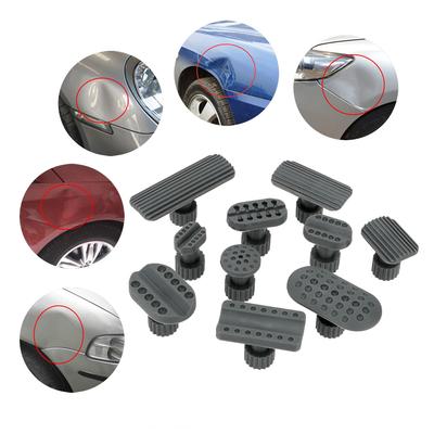 10 vnt./rinkinys Automobilių priežiūros priedai Įlenkimų traukiklis Siurbtukas Įlenkimų šalinimo tarpinės Automobilio remonto įrankis Plastikinė tarpinė Automobilio skardos remonto tarpinės