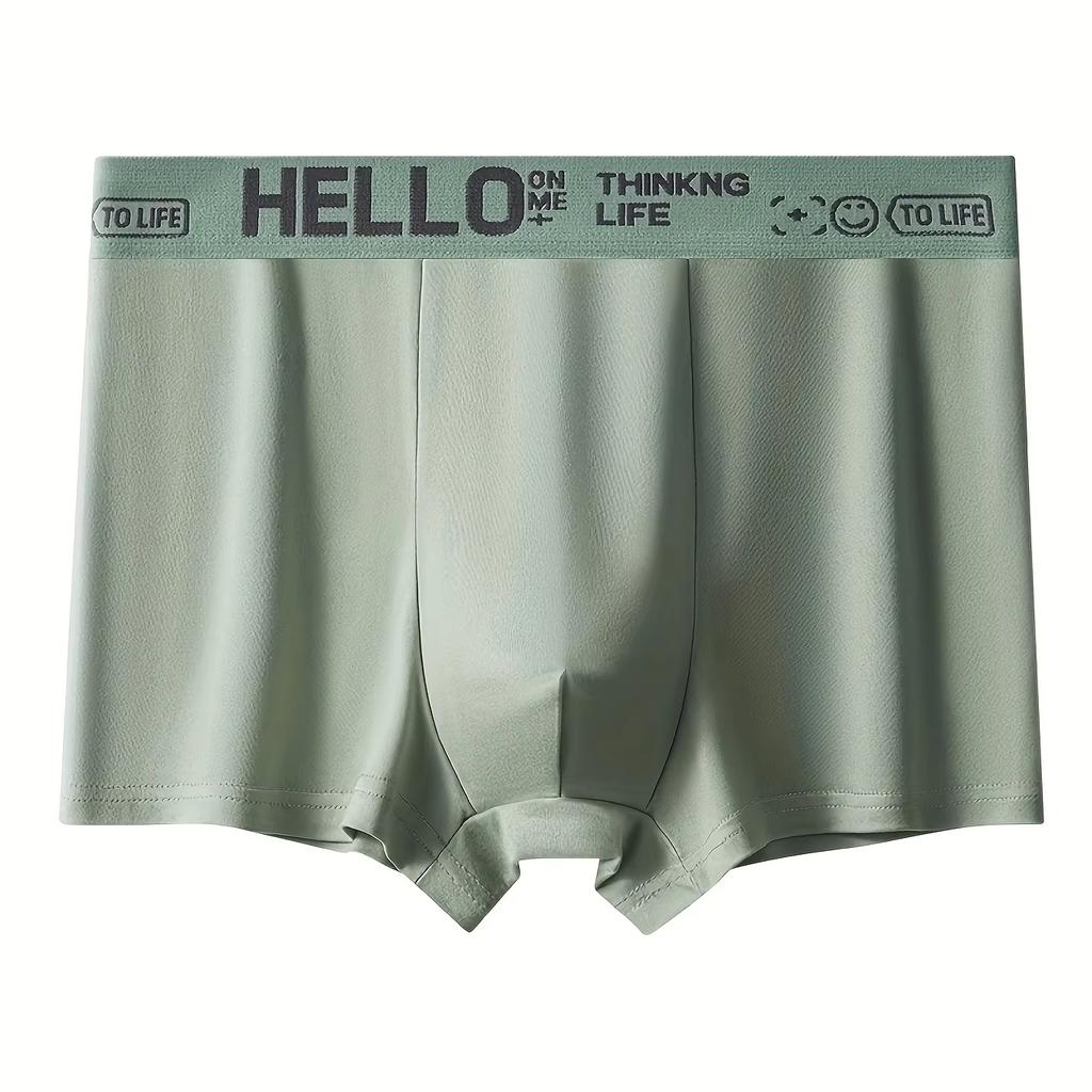 Men's Underwear High Stretch Men Boxer Shorts Breathable Soft Men Underpant Fashion Men's Panties Plus Size