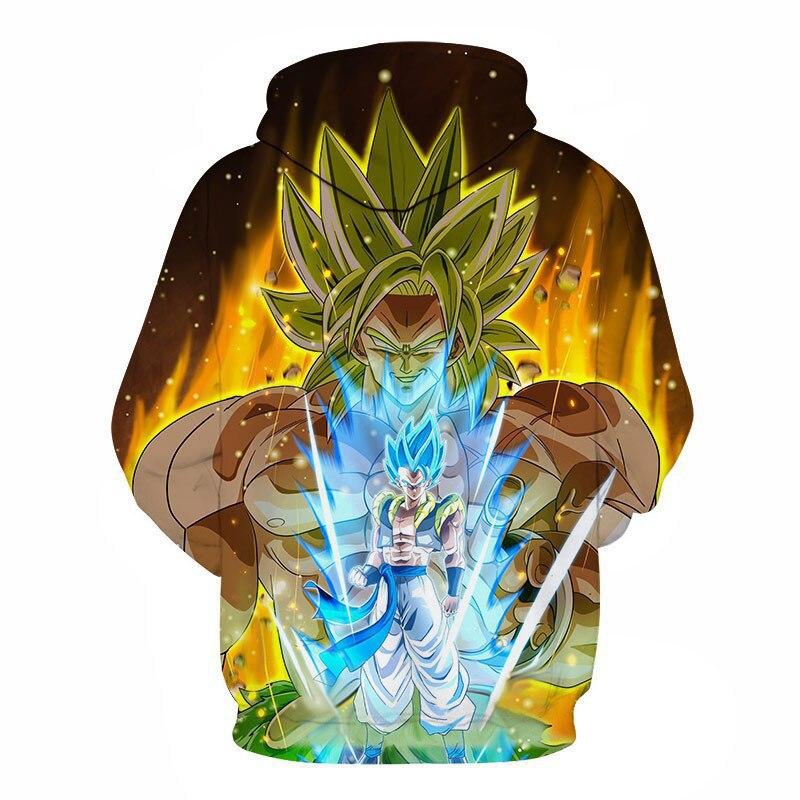 10 Colors Dragon Ball Anime Hoodie Harajuku Pullover Tops Women Men Sweatshirts New Cartoon Printed Long Sleeve Fashion Female Cosplay Streetwear