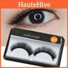 027 Natural Long False Eyelashes Bulk Wholesale 2000 Pairs Handmade Cotton Stem Fake Eyelashes
