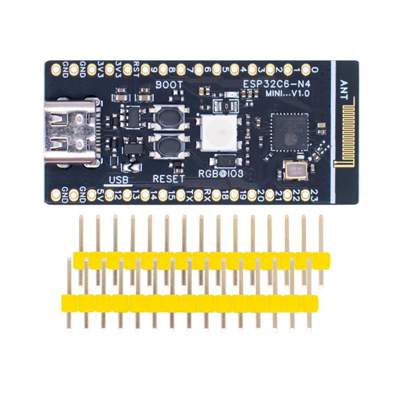 ESP32-C6-MiNi Development Board ESP32C6 Minimum System Board ESP32 Core Board RISC-V Espressif IoT WiFi6 Bluetooth Zigbee