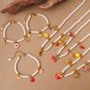 Meier Fresh & Fun Fruit Charms: Necklaces, Bracelets, and Playful Enamel Mushroom & Banana Pendants