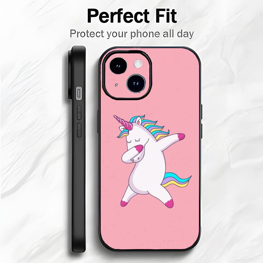 Cute Baby Unicorn Phone Case Phone Case Soft Packaging Lightweight For iPhone17 16 15 14 13ProMax