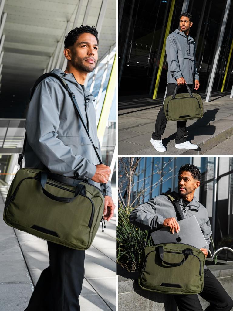 ALPAKA Bravo Brief Attache Case, Tote Bag, Messenger Bag, Laptop Bag, Fits 16-inch Laptops, 2-Way Handbag or Shoulder Bag, Travel, Business, Large