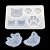 3 Sets Multi Cabochon Gem Jewelry Cat and Shapes, for Polymer Clay, Crafting, Resin Epoxy, Pendant