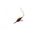 1PC/2PCS Artificial Long-tailed Insect Shape Cat Teasing Stick Replacement Head Pet Toys