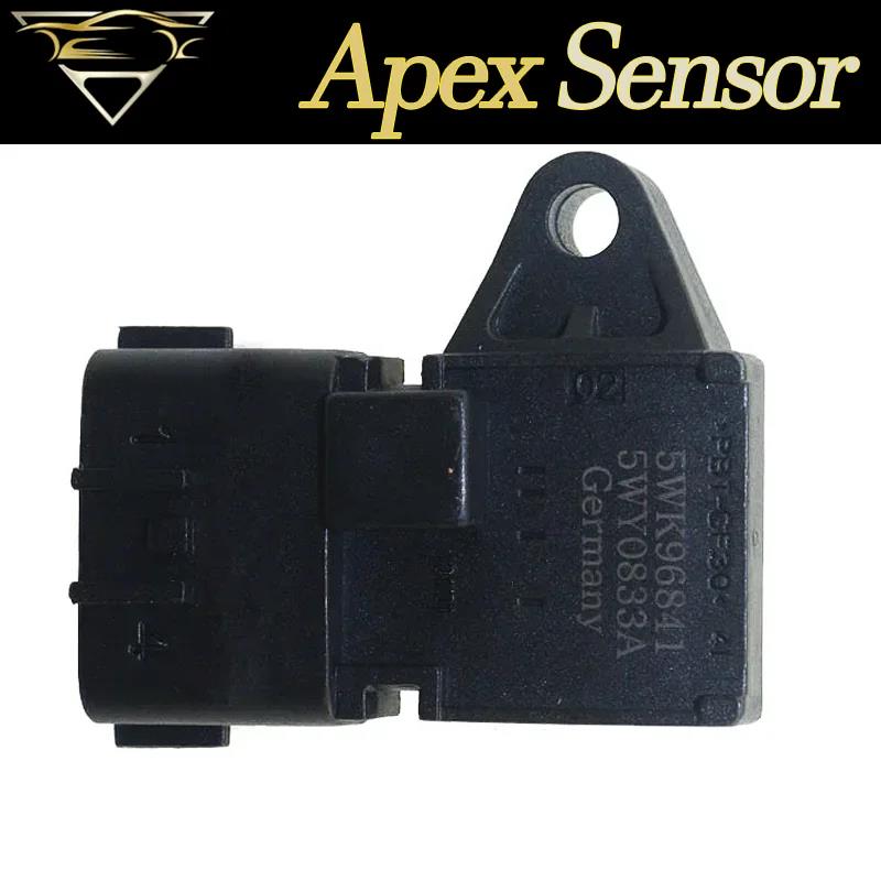 5WK96841 2045431 4bar Manifold Intake Air Pressure sensor MAP Sensor For Renault Peugeot 405 Kia Pride Citroen Hyundai