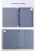 iPad 10.2/Pro 3/4/Air 5/Mini 5/6 Case with Pen Slot, Soft Leather Shell