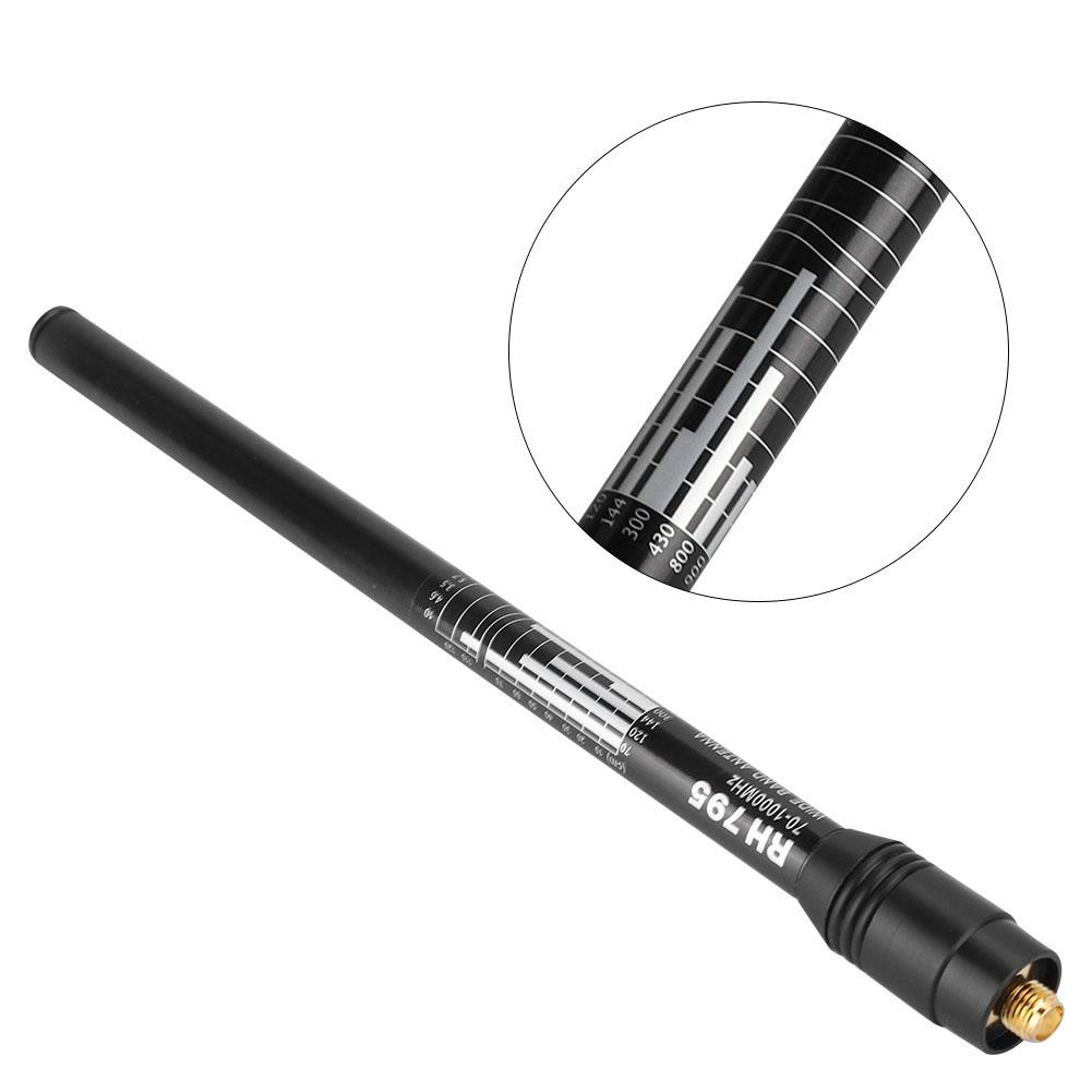 RH-795 2.15dBi 70-1000MHz Max.10W SMA J HTScanner Telescopic Antenna