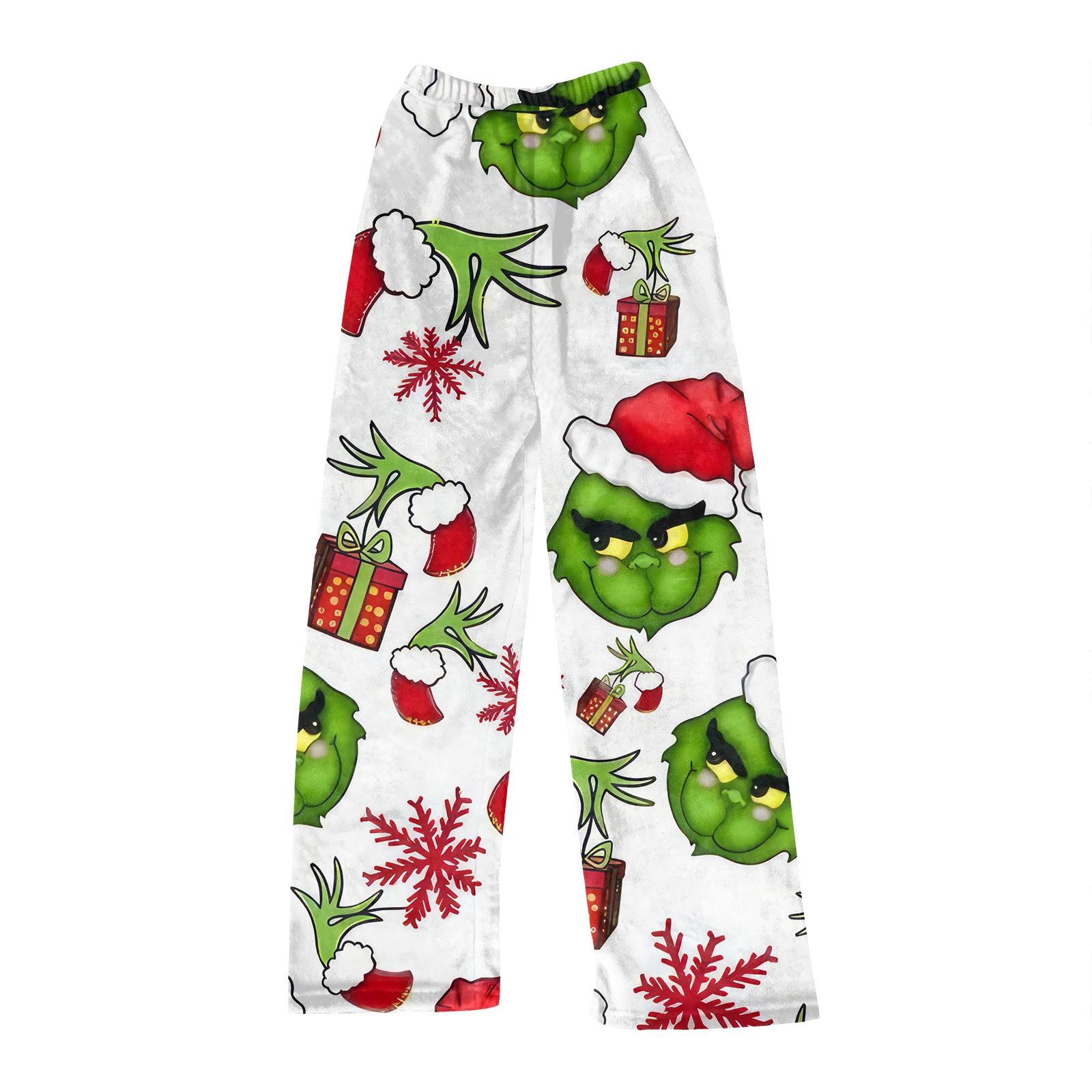 

Женские зимние клетчатые брюки, длинные брюки, спортивные брюки XS белый