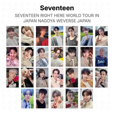 PRÁVĚ TADY SVĚTOVÉ TURNEÉ V JAPONSKU NAGOYA WEVERSE JAPAN Oficiální fotokarta