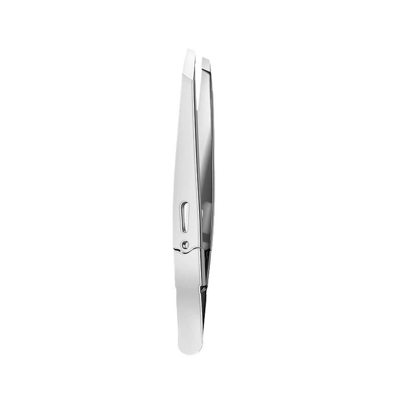 Preclslon Slanted Eyebrow Tweezers - Stainless Steel Eyebrow Cllp - Halr RemovalTweezers - Beard Removal Speclal Slanted Eyebrow