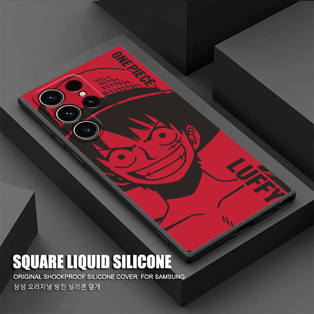 One Piece Luffy Sabo Portgas D Ace Phone Case For Samsung Galaxy S25 S24 S23 S20 S21 FE S26 S22 Ultra S26 Plus S25FE Soft Cover