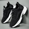 Fashion Spring Summer Men Casual Shoes Fashion Low-top Sports Shoes Breathable Man Net Cloth Round Toe Sneakers Lace-Up Treking Footwear