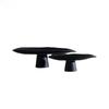Ceramic High Leg Fruit Plate Creative Snack Storage Tray Dry Fruit Tray Dessert Trays Cake Trays Decorative Household Products