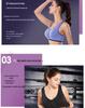 Classic Zip-Front Shockproof Sports Bra Plus Size Women's Yoga Vest