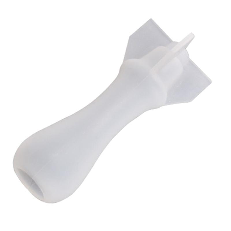 A52E Crystal Handle Mold Wax Seal Stamp Handle Resin Mold Sealing Wax Stamp Handle Mold for DIY Stamp Auxiliary Tool Making
