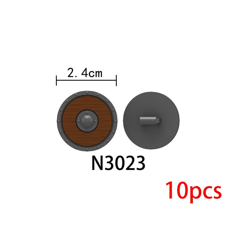 Medieval Knights Figures Accessories Building Blocks Officer Cloak Helmet Cape Armor Shield Black Eagle Red Lion Toys MOC Bricks