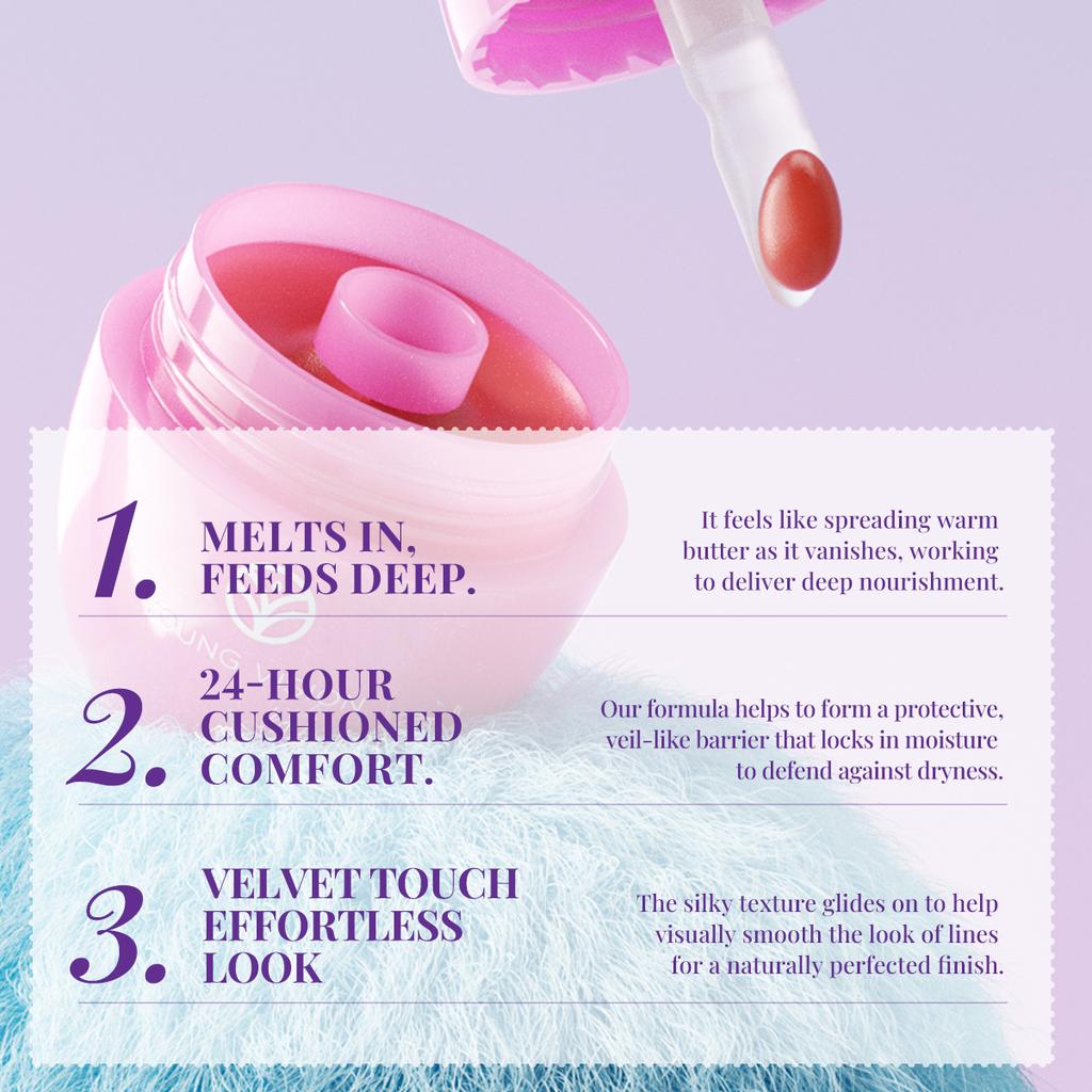 5-Color Lip Mask - Cherry & Strawberry Scented Jelly, Moisturizing Lip Care, Repair & Fade Lip Lines, for Lipitis Relief