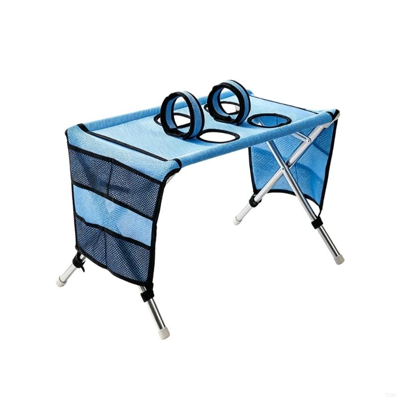 Trimming Station for Small Dogs and Cats, Pet Hammock Grooming Cradle with Four Leg Openings and a Take-Apart Base