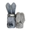 Für iPhone Air Case Plüsch Süßer Hase Winter Flauschig TPU Handyhülle