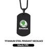 VIJT4 Car Interior Rearview Mirror Pendant Pendant Decorative Accessories For Skoda octavia a5 a4 mk1 2 fabia superb rapid mk3 yeti