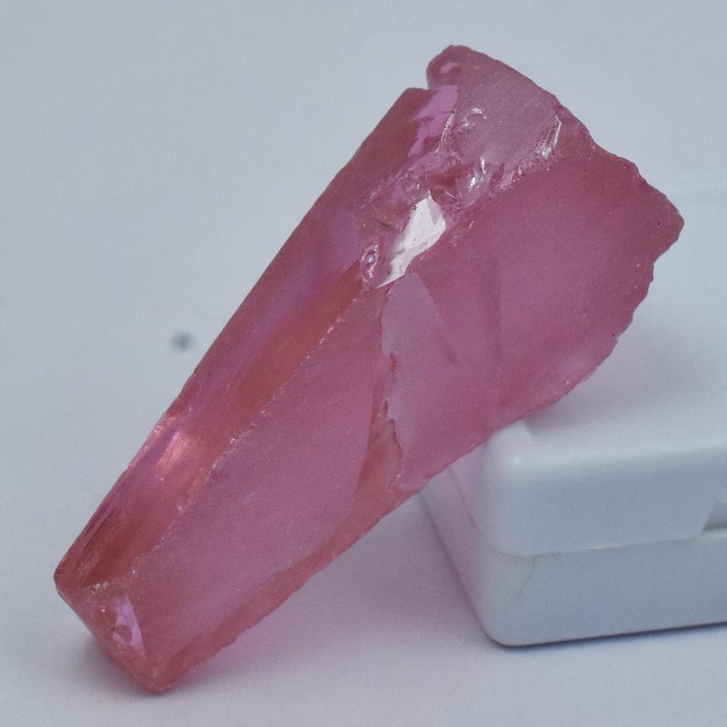 Natural Pink Sapphire Loose Gemstone 188 ct Raw Rough Uncut September Birthstone for Gem Collections