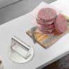 Stainless Steel Burger Press, Round Burger Smasher, Professional Griddle Accessories Kit, Grill Press XKS