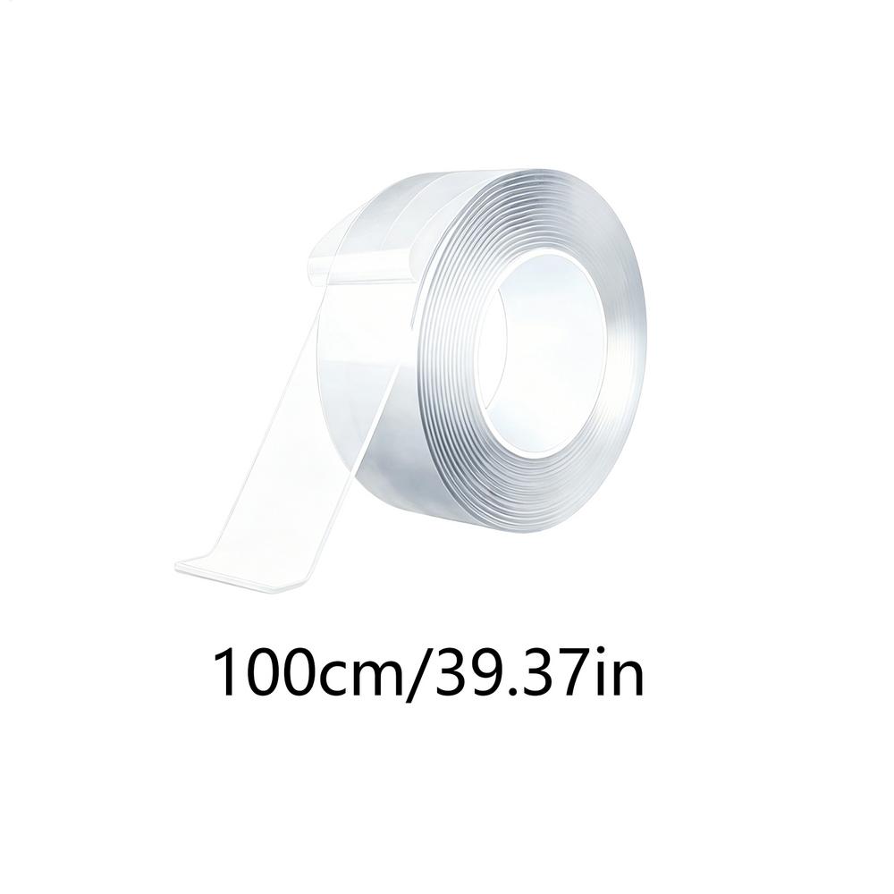 Double Sided Tape Heavy Duty Clear Nano Waterproof Removable Strong Adhesive Mounting Tape Wall Adhesive for Posters Pictures