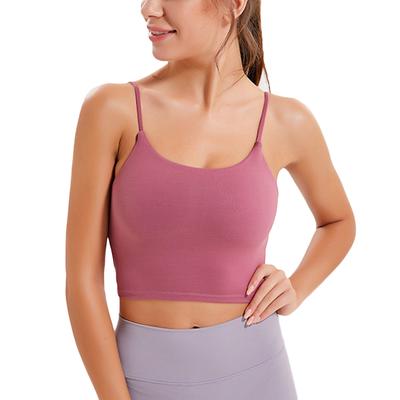 Damski biustonosz sportowy z usztywnieniem Fitness Workout Running Yoga Kamizelka Damska bielizna do jogi Damskie staniki Fitness Top