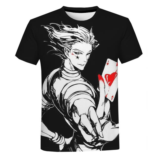 Buy Anime Hunter X Hunter Hisoka 3d Print T Shirt Men Women Summer Casual Oversized T Shirt Harajuku Streetwear Cartoon T Shirts At Affordable Prices Free Shipping Real Reviews With Photos